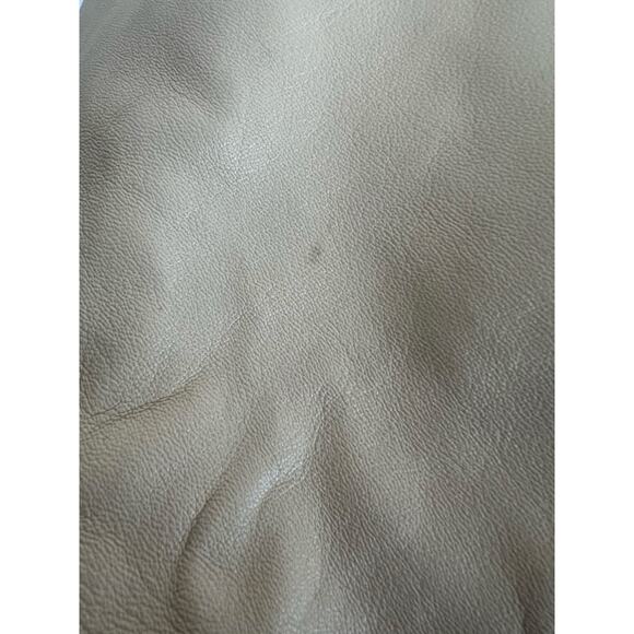 Anteprima Large Butter Soft Beige Leather Hobo Purse w/Attached Cosmetic Pouch - Picture 12 of 12